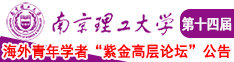 日屄视频骚南京理工大学第十四届海外青年学者紫金论坛诚邀海内外英才！